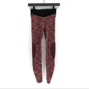 NIKE PRO Hyperwarm Leggings Burgundy XS Thermal Base-layer